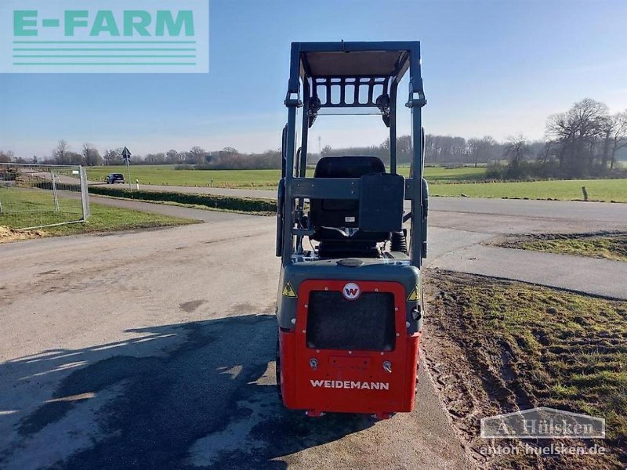 Minibagger типа Weidemann  1140 basic, Gebrauchtmaschine в ROSENDAHL (Фотография 7)