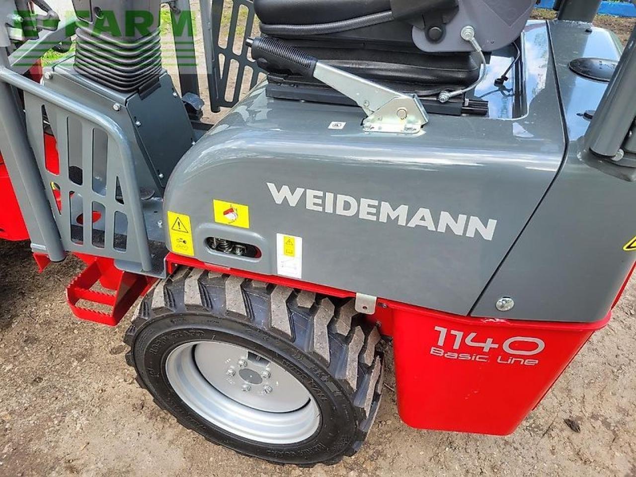 Minibagger типа Weidemann  1140 basic, Gebrauchtmaschine в TRAVENTHAL (Фотография 19)