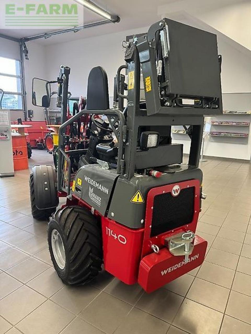 Minibagger типа Weidemann  1140, Gebrauchtmaschine в NORDWESTUCKERMARK / OT FÜRSTENWERDER (Фотография 3)