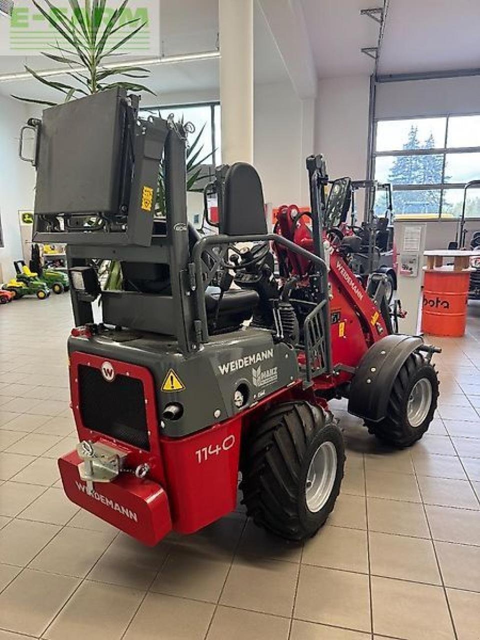Minibagger tip Weidemann  1140, Gebrauchtmaschine in NORDWESTUCKERMARK / OT FÜRSTENWERDER (Poză 2)