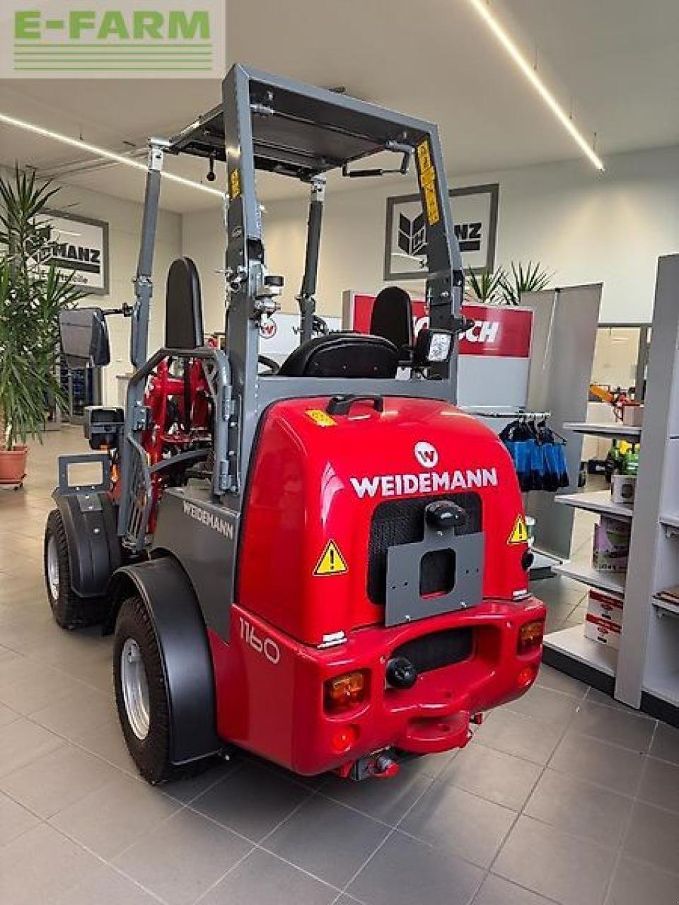 Minibagger za tip Weidemann  1160, Gebrauchtmaschine u NORDWESTUCKERMARK / OT FÜRSTENWERDER (Slika 3)