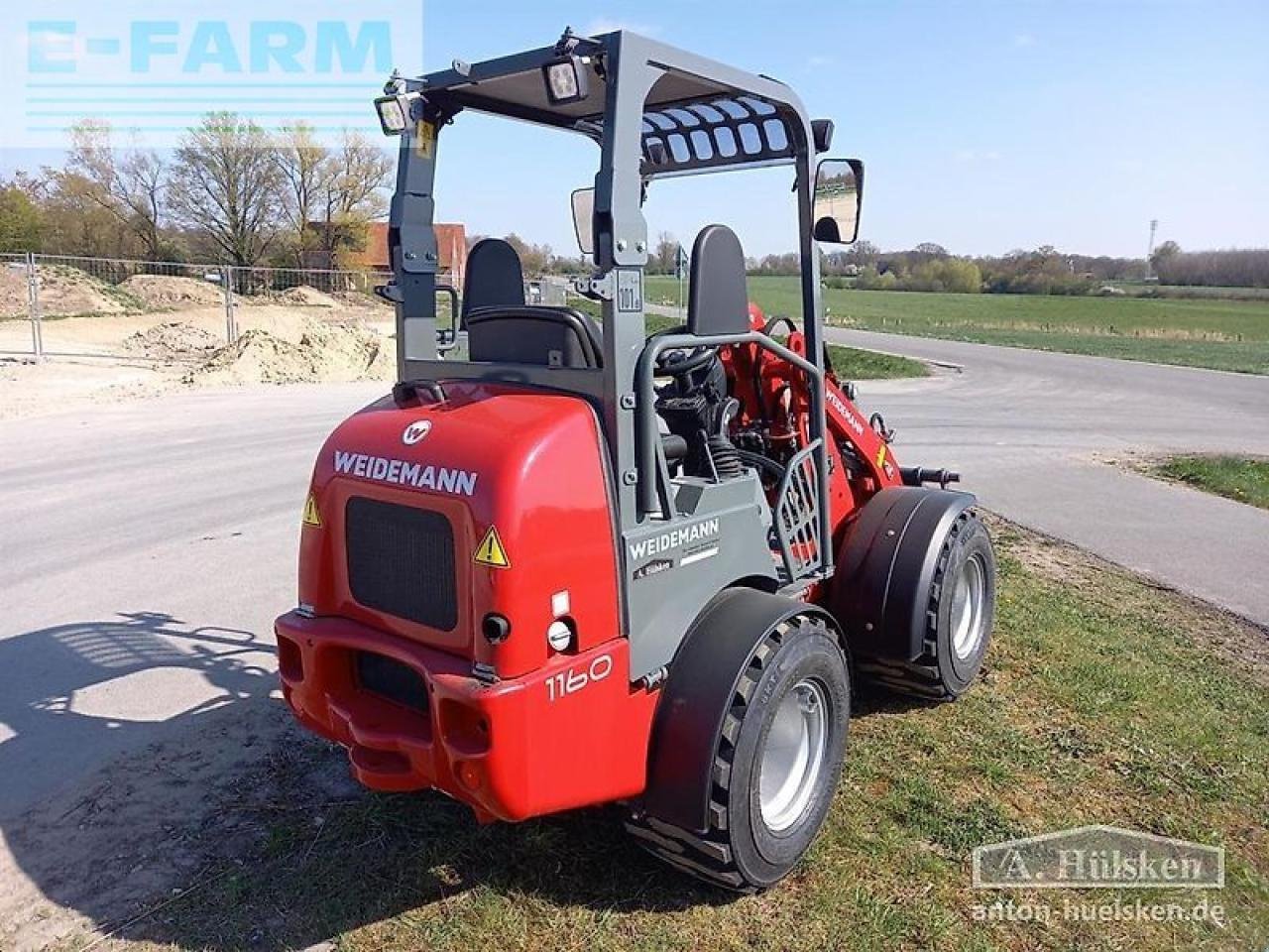 Minibagger van het type Weidemann  1160, Gebrauchtmaschine in ROSENDAHL (Foto 5)