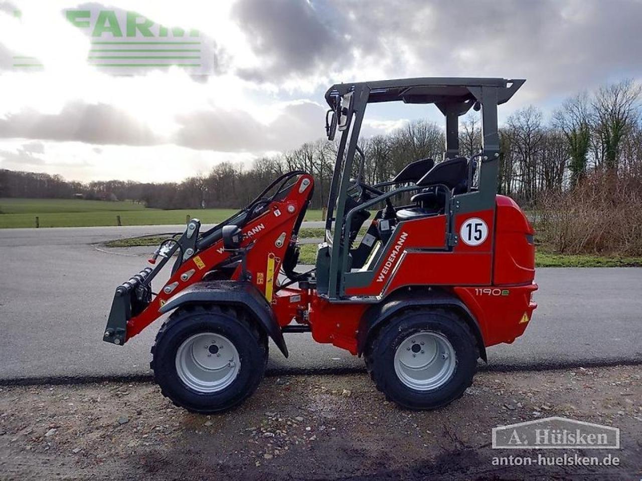 Minibagger des Typs Weidemann  1190e elektro, Gebrauchtmaschine in ROSENDAHL (Bild 3)