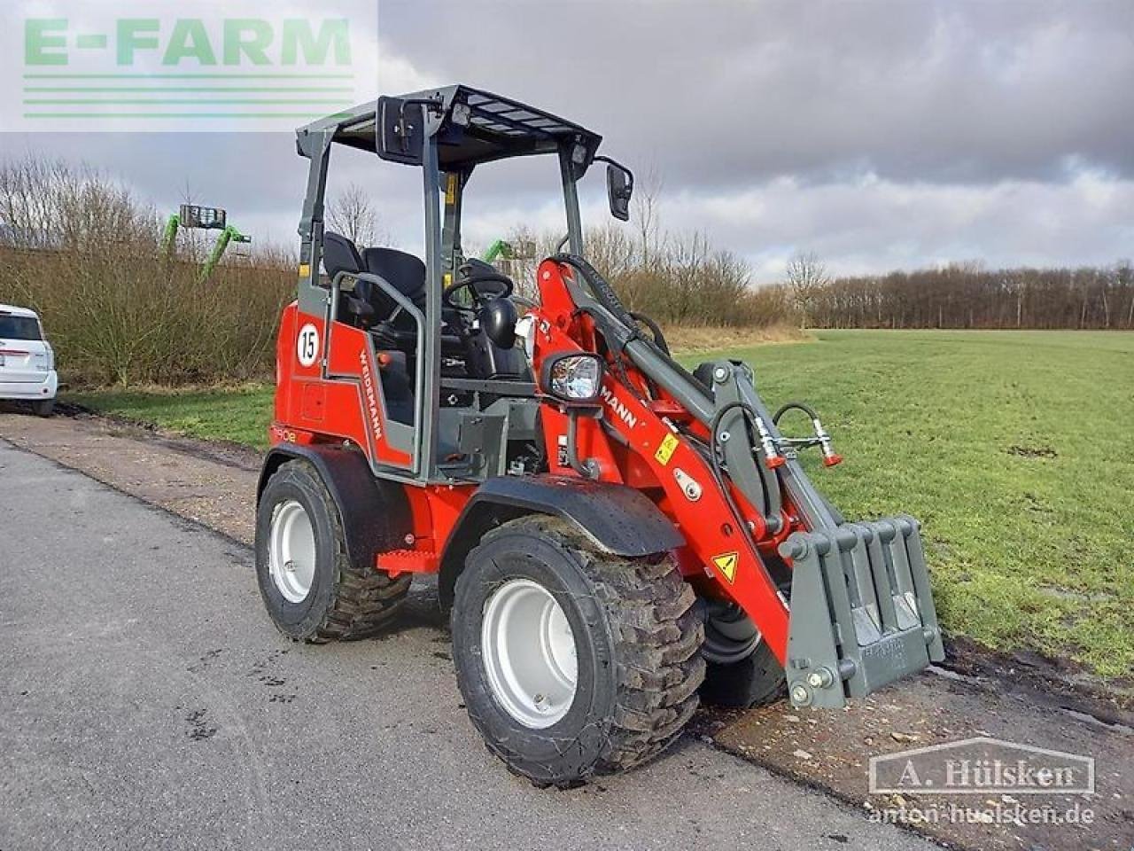 Minibagger des Typs Weidemann  1190e elektro, Gebrauchtmaschine in ROSENDAHL (Bild 7)