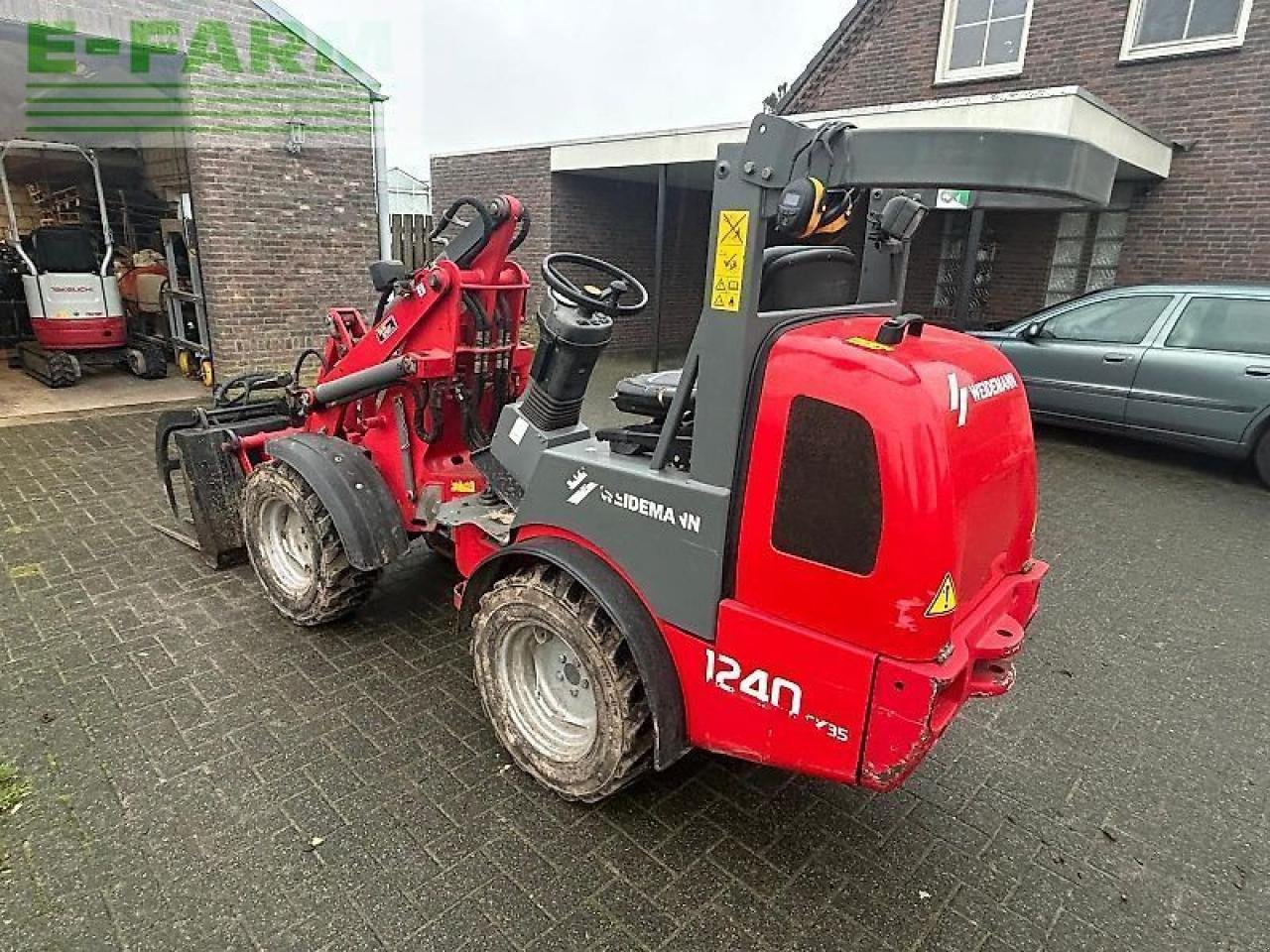 Minibagger van het type Weidemann  1240 cx35, Gebrauchtmaschine in gg VEGHEL (Foto 3)