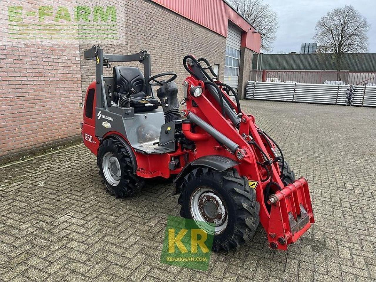 Minibagger του τύπου Weidemann  1250 wiellader #776057, Gebrauchtmaschine σε STEENBERGEN (Φωτογραφία 4)