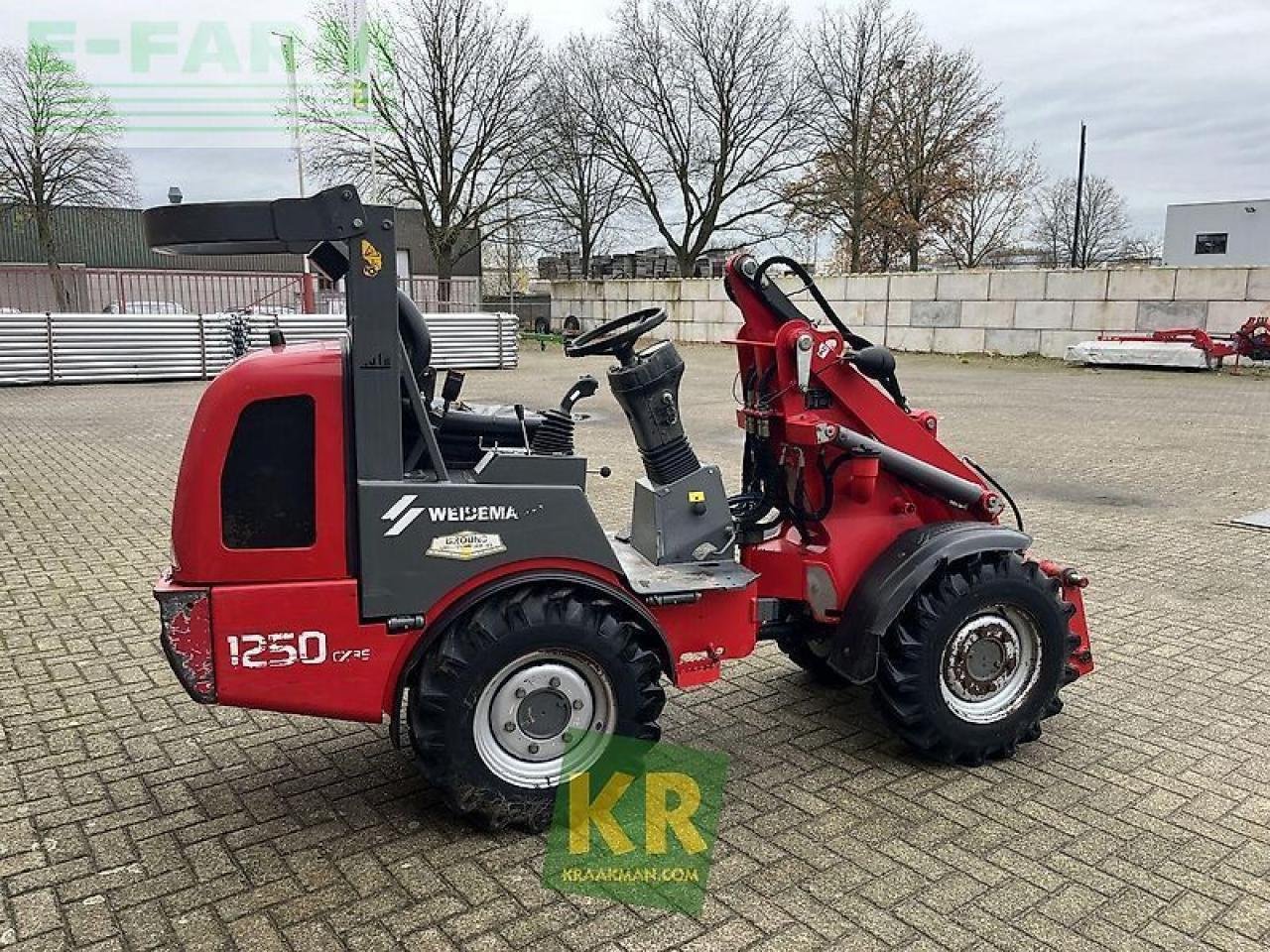 Minibagger του τύπου Weidemann  1250 wiellader #776057, Gebrauchtmaschine σε STEENBERGEN (Φωτογραφία 5)
