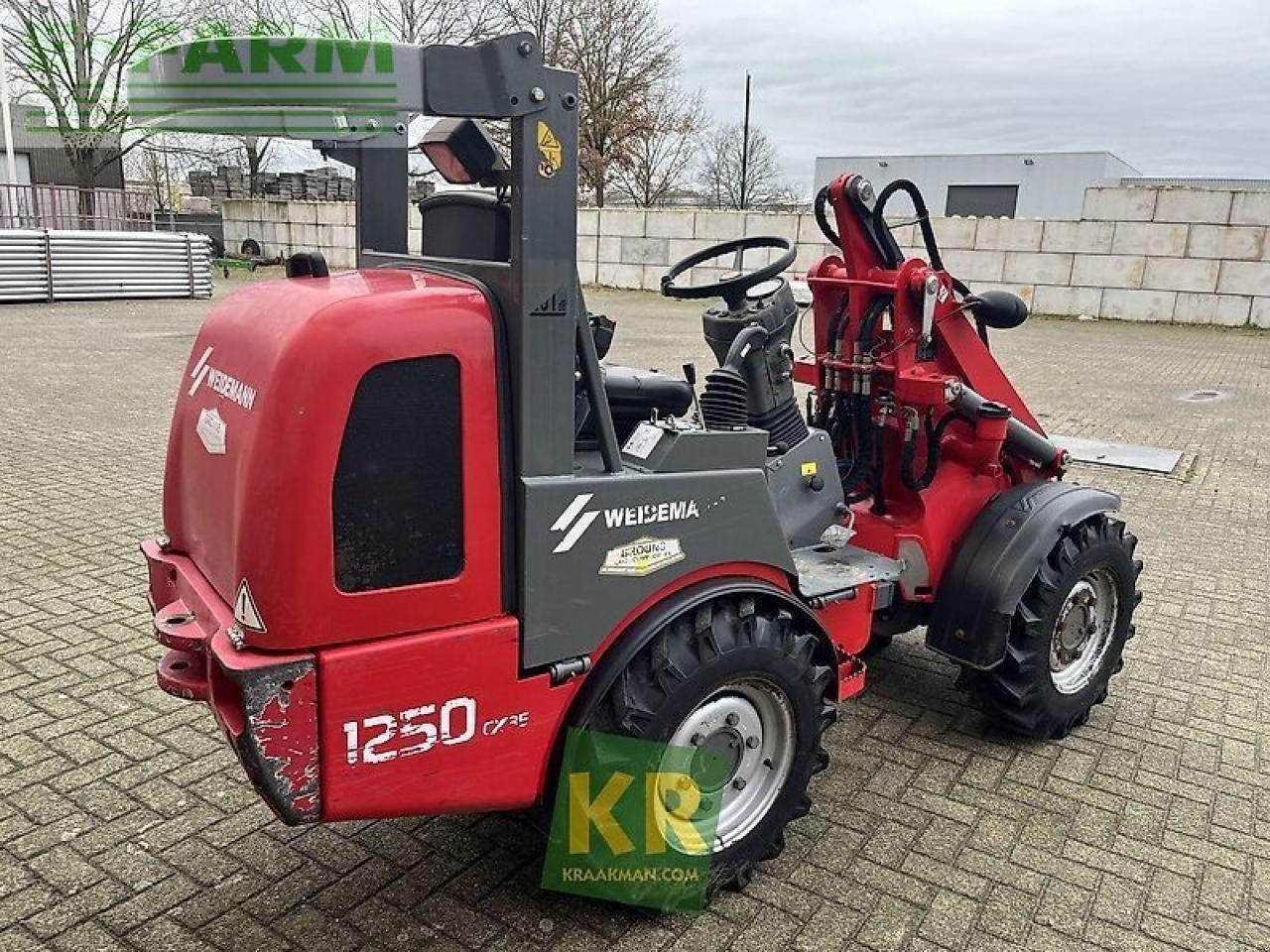 Minibagger του τύπου Weidemann  1250 wiellader #776057, Gebrauchtmaschine σε STEENBERGEN (Φωτογραφία 7)