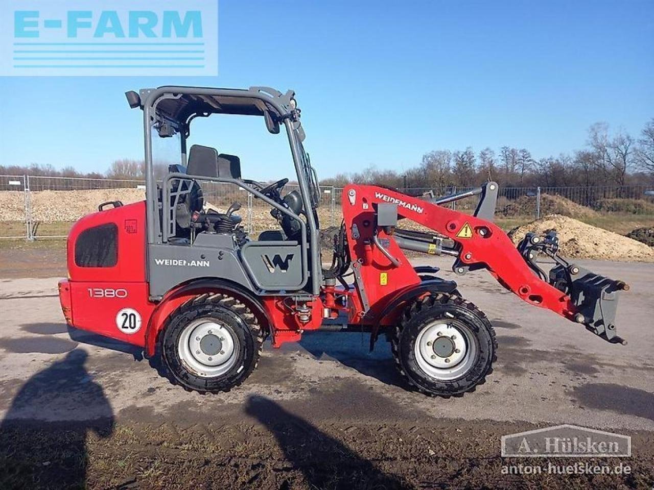 Minibagger des Typs Weidemann  1380 mit euro-aufnahme, Gebrauchtmaschine in ROSENDAHL (Bild 5)