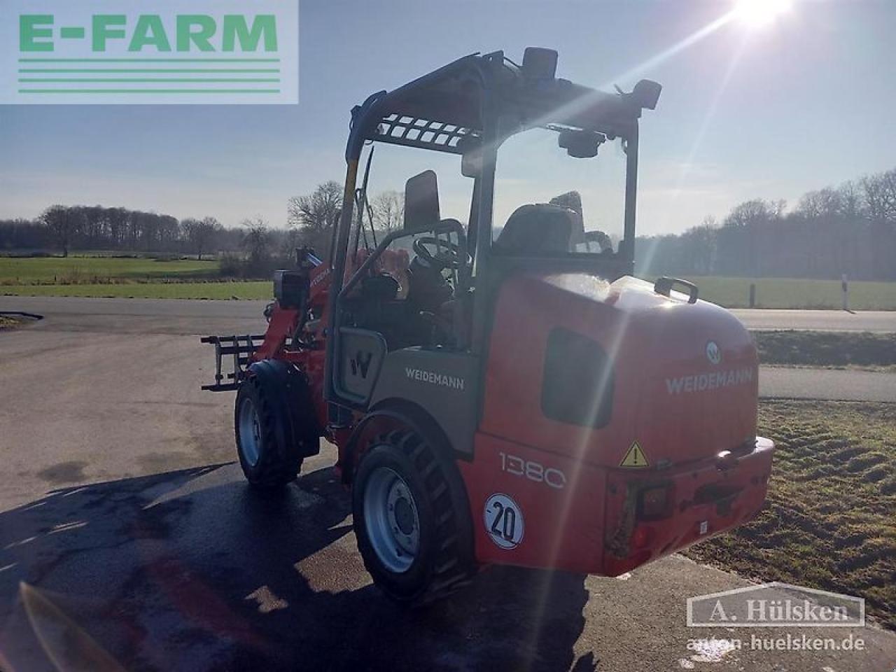 Minibagger des Typs Weidemann  1380 mit euro-aufnahme, Gebrauchtmaschine in ROSENDAHL (Bild 9)