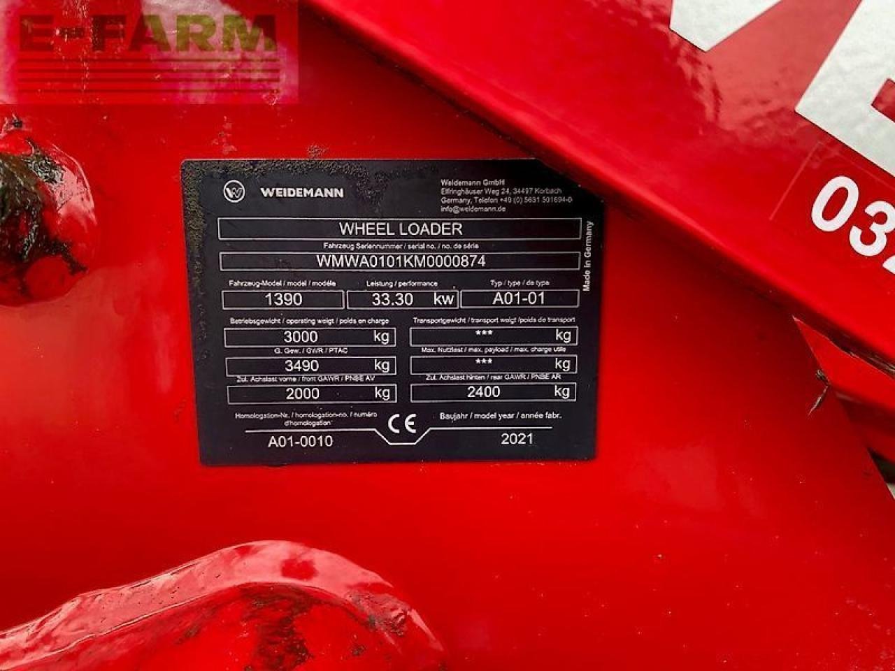 Minibagger του τύπου Weidemann  1390 deluxe, Gebrauchtmaschine σε gg VEGHEL (Φωτογραφία 5)