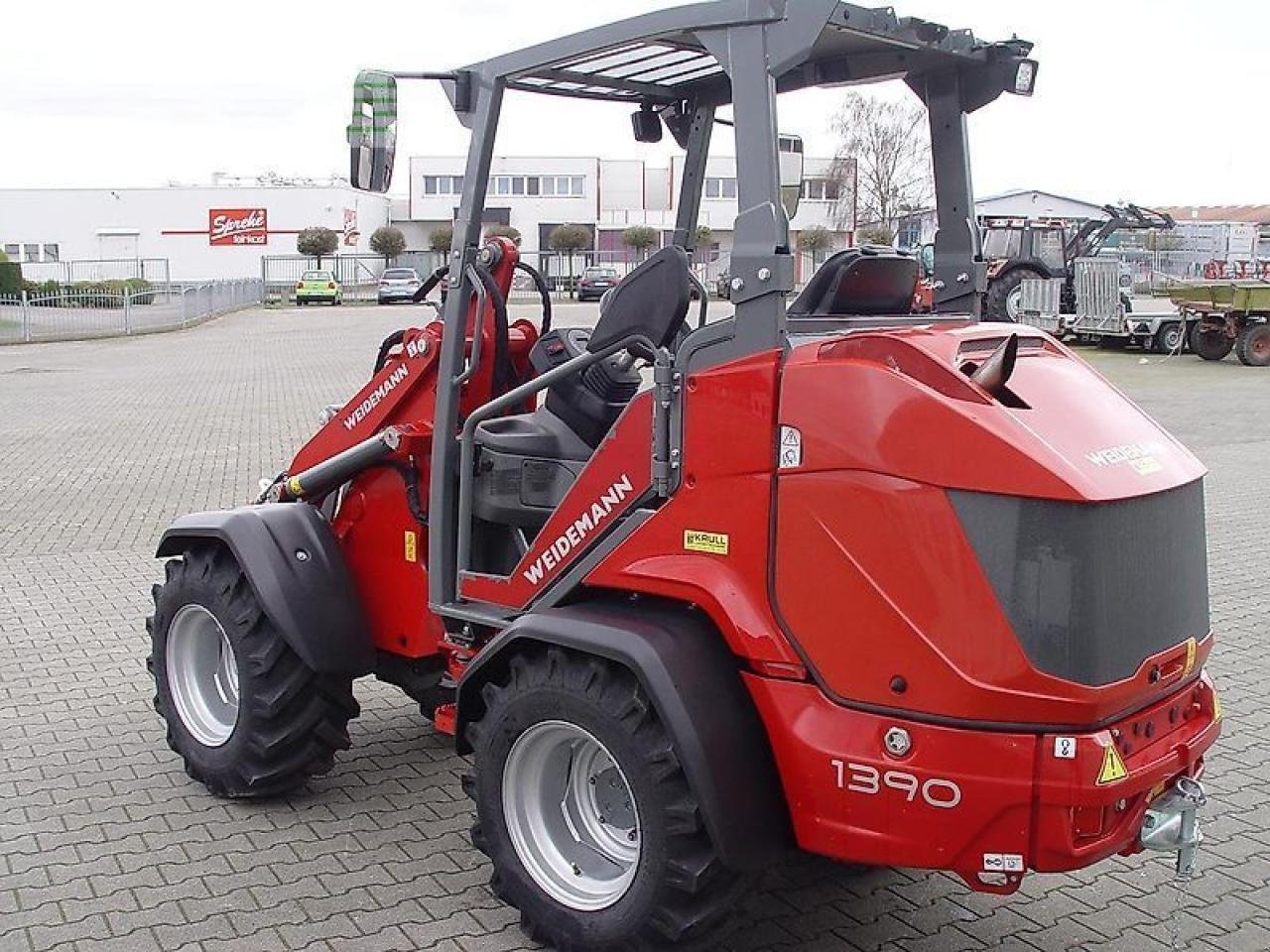 Minibagger типа Weidemann  1390, Gebrauchtmaschine в LORUP (Фотография 6)