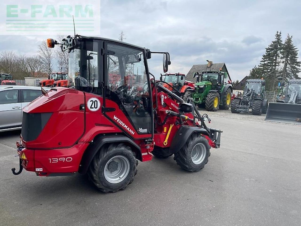 Minibagger от тип Weidemann  1390, Gebrauchtmaschine в NORDWESTUCKERMARK / OT FÜRSTENWERDER (Снимка 5)