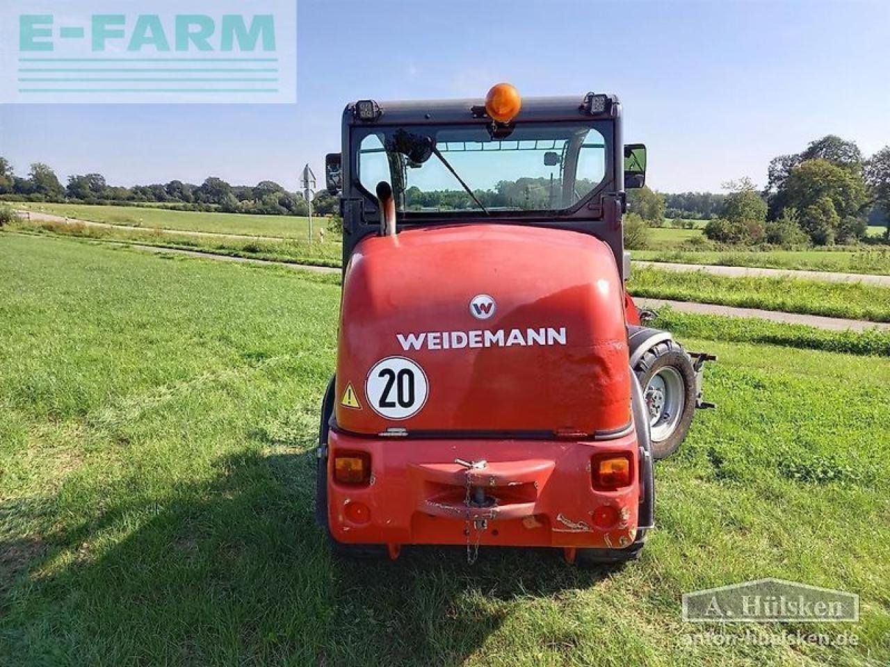 Minibagger des Typs Weidemann  2070 cx 80lp, Gebrauchtmaschine in ROSENDAHL (Bild 9)