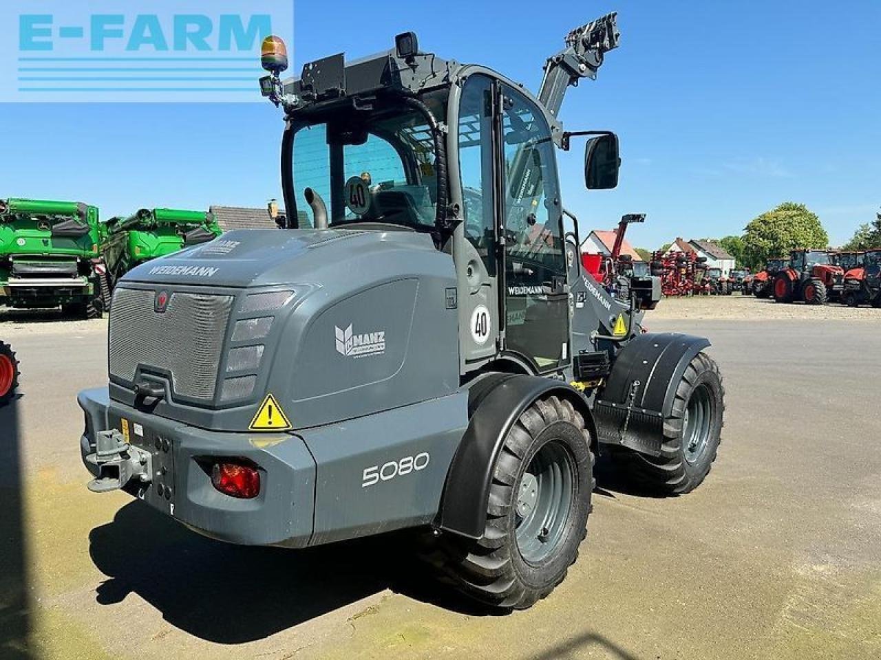 Minibagger typu Weidemann  5080, Gebrauchtmaschine w NORDWESTUCKERMARK / OT FÜRSTENWERDER (Zdjęcie 3)