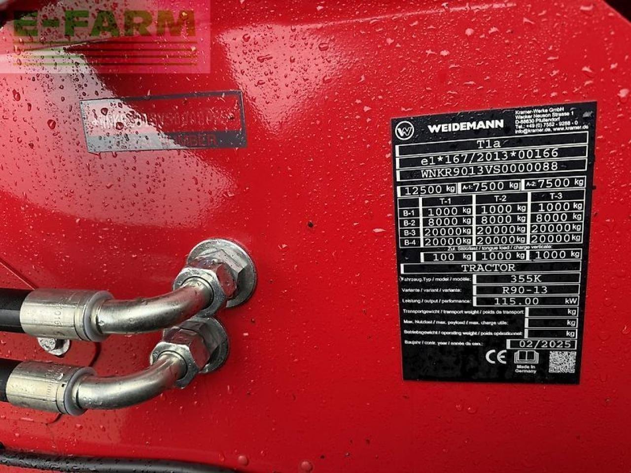 Minibagger van het type Weidemann  9580 telescoop, Gebrauchtmaschine in gg VEGHEL (Foto 22)