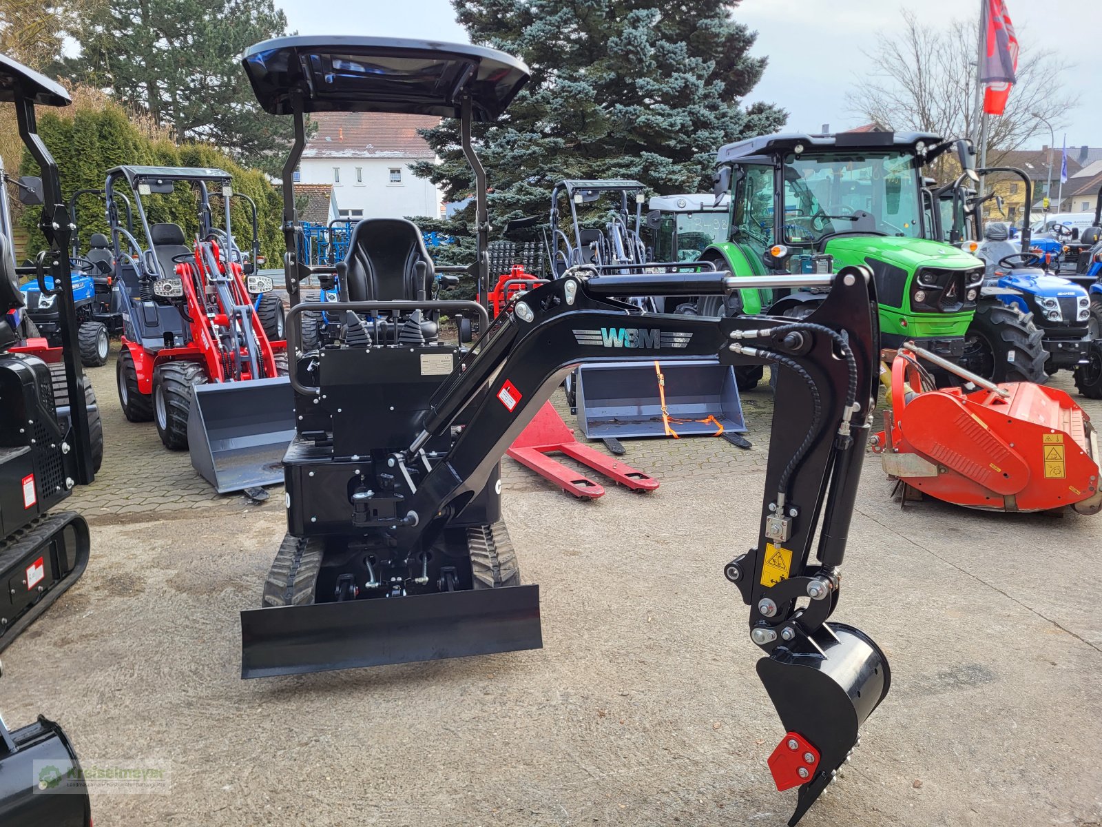 Minibagger Türe ait WSM CTX8010-V1 +ZeroTail +Knickmatik neu Bagger, Mini-Bagger, Neumaschine içinde Feuchtwangen (resim 2)