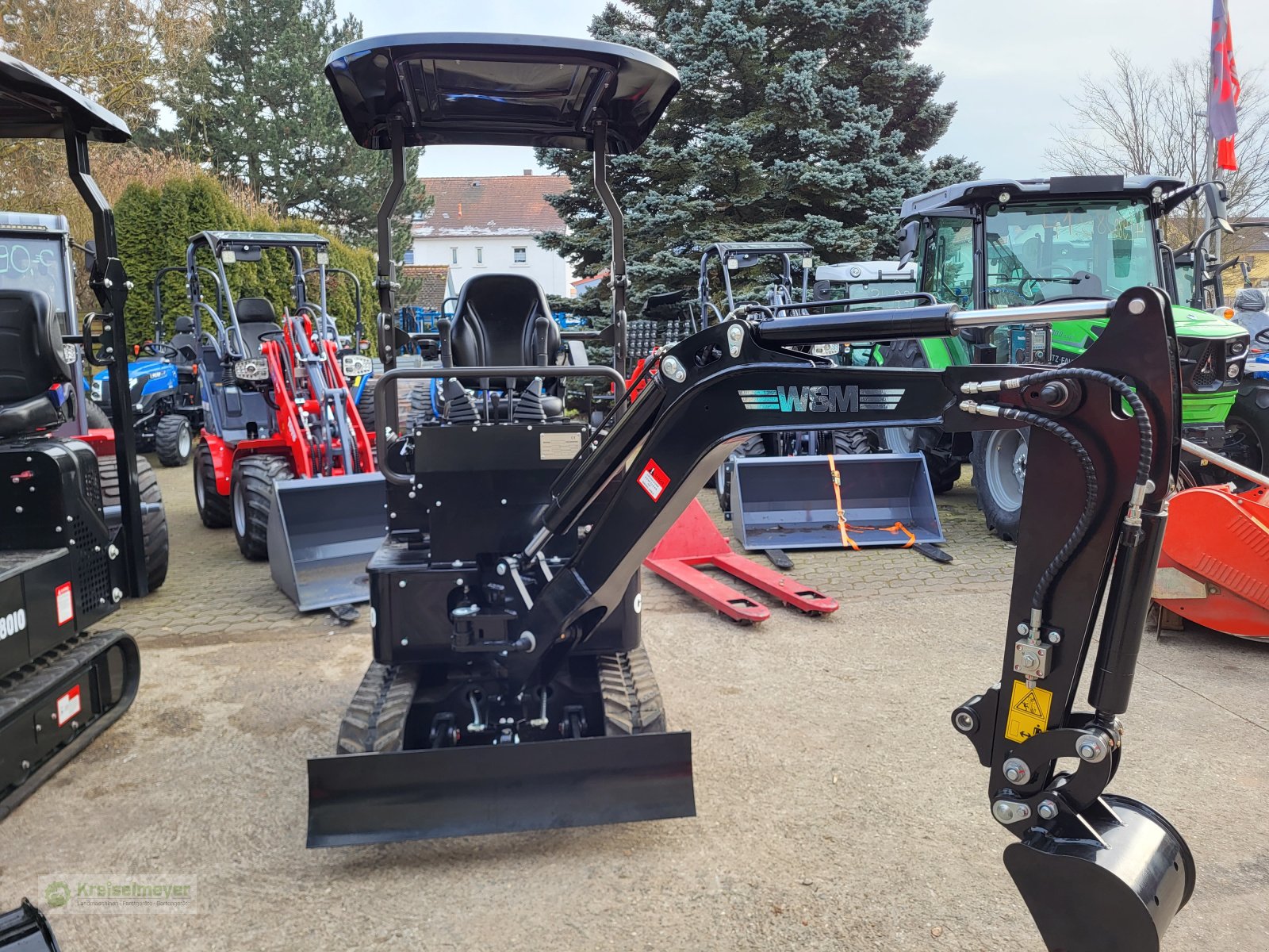 Minibagger Türe ait WSM CTX8010-V1 +ZeroTail +Knickmatik neu Bagger, Mini-Bagger, Neumaschine içinde Feuchtwangen (resim 5)