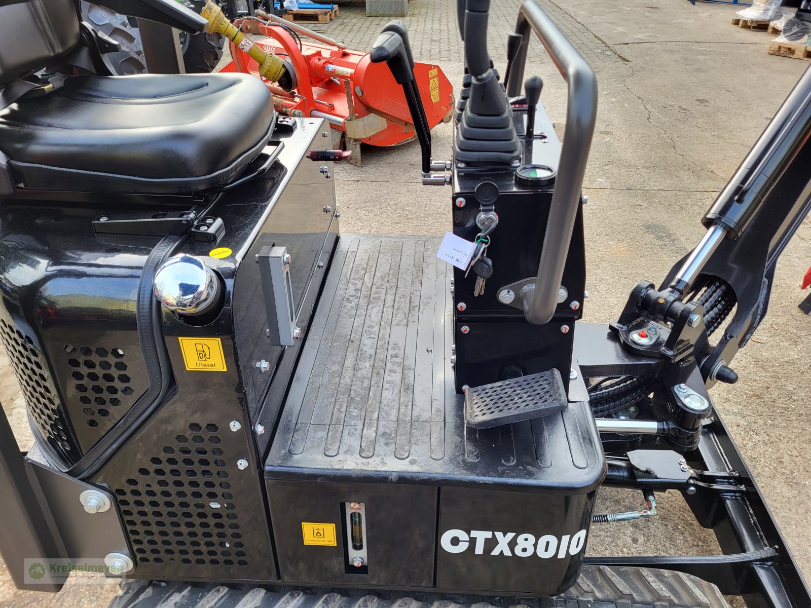 Minibagger Türe ait WSM CTX8010-V1 +ZeroTail +Knickmatik neu Bagger, Mini-Bagger, Neumaschine içinde Feuchtwangen (resim 9)