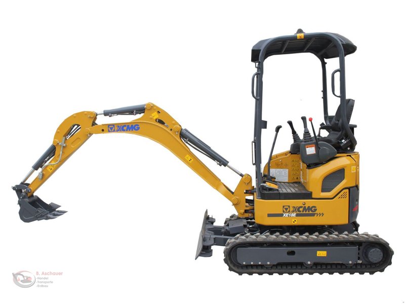 Minibagger des Typs XCMG XCMG XE18E 2023, Vorführmaschine in Dimbach (Bild 1)