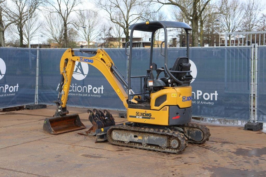 Minibagger a típus XCMG XE18E, Gebrauchtmaschine ekkor: Antwerpen (Kép 3)