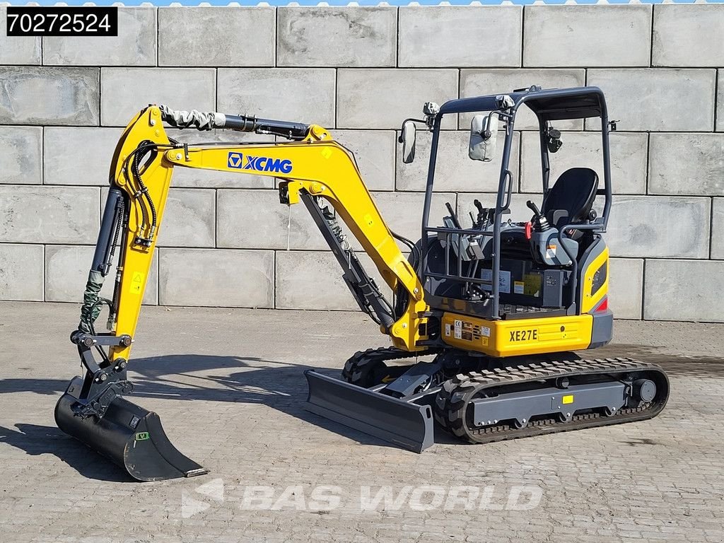 Minibagger от тип XCMG XE27 E FACTORY WARRANTY - CW/3 BUCEKTS - KUBOTA ENGINE, Neumaschine в Veghel (Снимка 2)