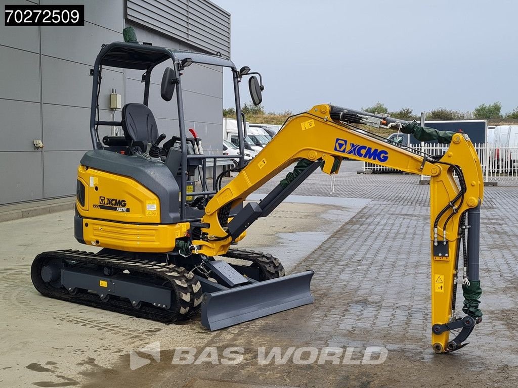 Minibagger типа XCMG XE27 E FACTORY WARRANTY - KUBOTA ENGINE - CE CERTIFIED, Neumaschine в Veghel (Фотография 2)