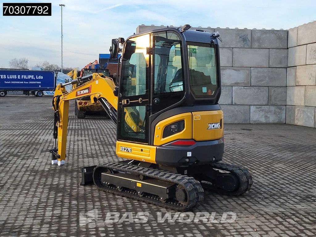 Minibagger typu XCMG XE27 E FACTORY WARRANTY - KUBOTA ENGINE - CE CERTIFIED, Neumaschine w Veghel (Zdjęcie 3)