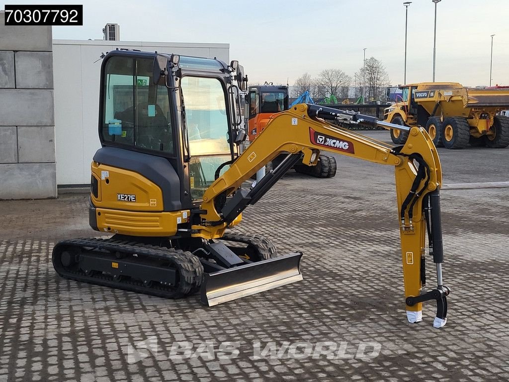 Minibagger typu XCMG XE27 E FACTORY WARRANTY - KUBOTA ENGINE - CE CERTIFIED, Neumaschine w Veghel (Zdjęcie 9)