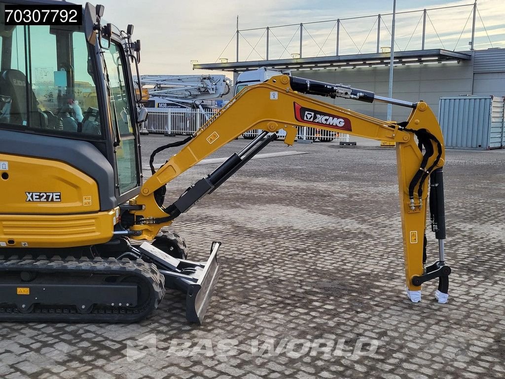 Minibagger typu XCMG XE27 E FACTORY WARRANTY - KUBOTA ENGINE - CE CERTIFIED, Neumaschine w Veghel (Zdjęcie 10)