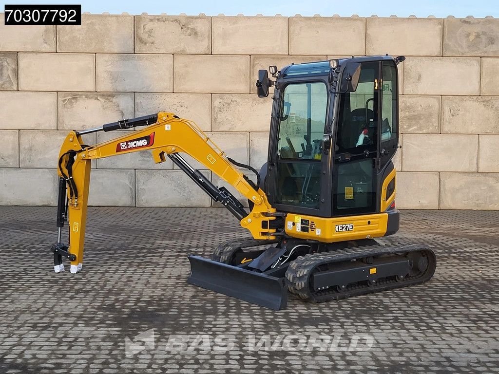 Minibagger typu XCMG XE27 E FACTORY WARRANTY - KUBOTA ENGINE - CE CERTIFIED, Neumaschine w Veghel (Zdjęcie 2)