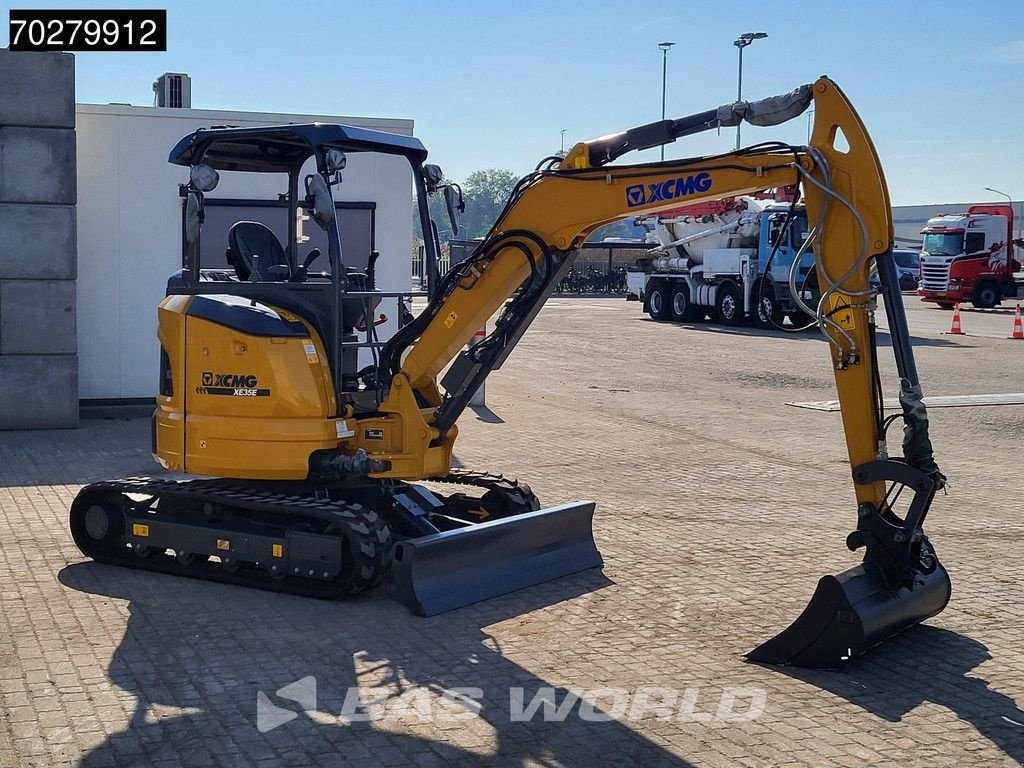 Minibagger del tipo XCMG XE35 E FACTORY WARRANTY - CW/3 BUCKETS - YANMAR ENGINE, Neumaschine In Veghel (Immagine 9)