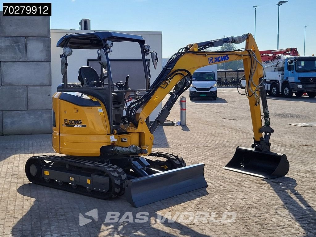 Minibagger del tipo XCMG XE35 E FACTORY WARRANTY - CW/3 BUCKETS - YANMAR ENGINE, Neumaschine In Veghel (Immagine 11)