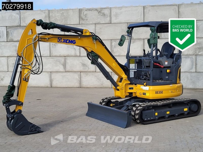 Minibagger типа XCMG XE35 E FACTORY WARRANTY - YANMAR ENGINE - CE CERTIFIED, Neumaschine в Veghel (Фотография 1)