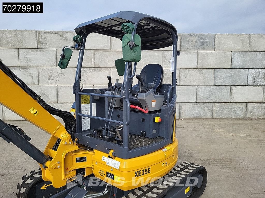 Minibagger a típus XCMG XE35 E FACTORY WARRANTY - YANMAR ENGINE - CE CERTIFIED, Neumaschine ekkor: Veghel (Kép 10)