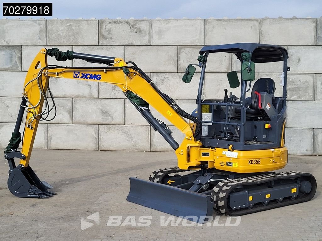 Minibagger a típus XCMG XE35 E FACTORY WARRANTY - YANMAR ENGINE - CE CERTIFIED, Neumaschine ekkor: Veghel (Kép 8)