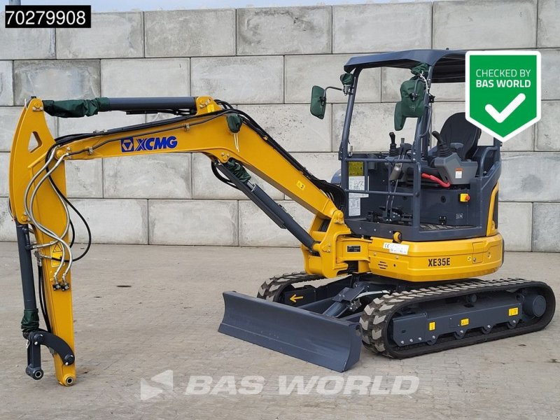 Minibagger типа XCMG XE35 E FACTORY WARRANTY - YANMAR ENGINE - CE CERTIFIED, Neumaschine в Veghel (Фотография 1)