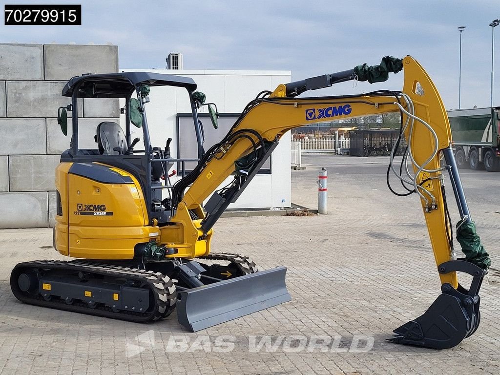 Minibagger a típus XCMG XE35 E FACTORY WARRANTY - YANMAR ENGINE, Neumaschine ekkor: Veghel (Kép 3)