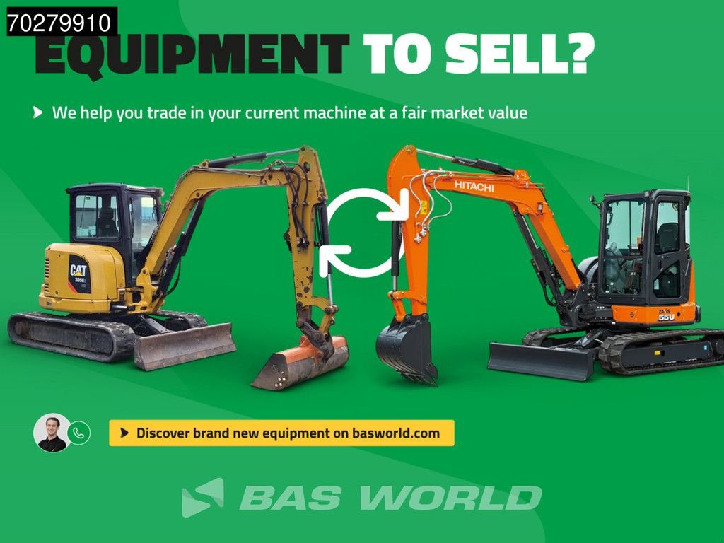 Minibagger del tipo XCMG XE35 E WARRANTY - PIN-ON/3 BUCKETS - YANMAR ENGINE, Neumaschine en Veghel (Imagen 3)