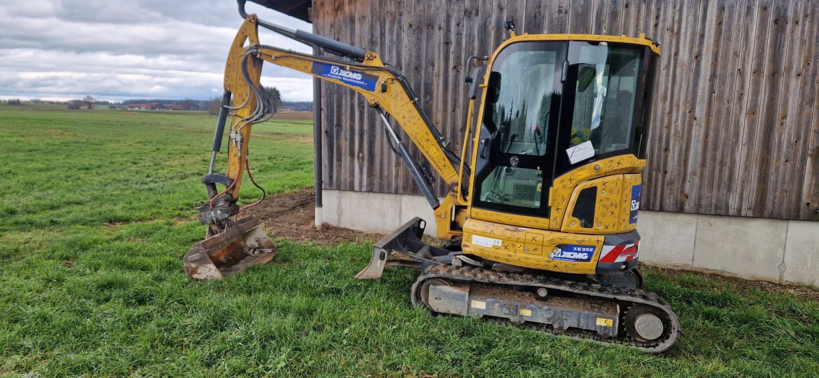 Minibagger tip XCMG XE35E 1000h Bj.2022 Einsatzbereit, Gebrauchtmaschine in Palling (Poză 1)