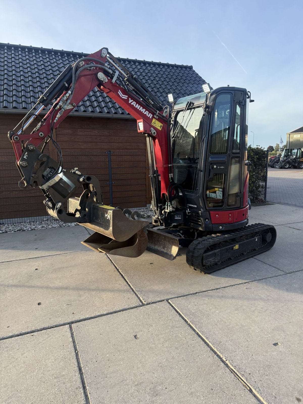 Minibagger del tipo Yanmar 23-6, Gebrauchtmaschine en Wadenoijen (Imagen 5)