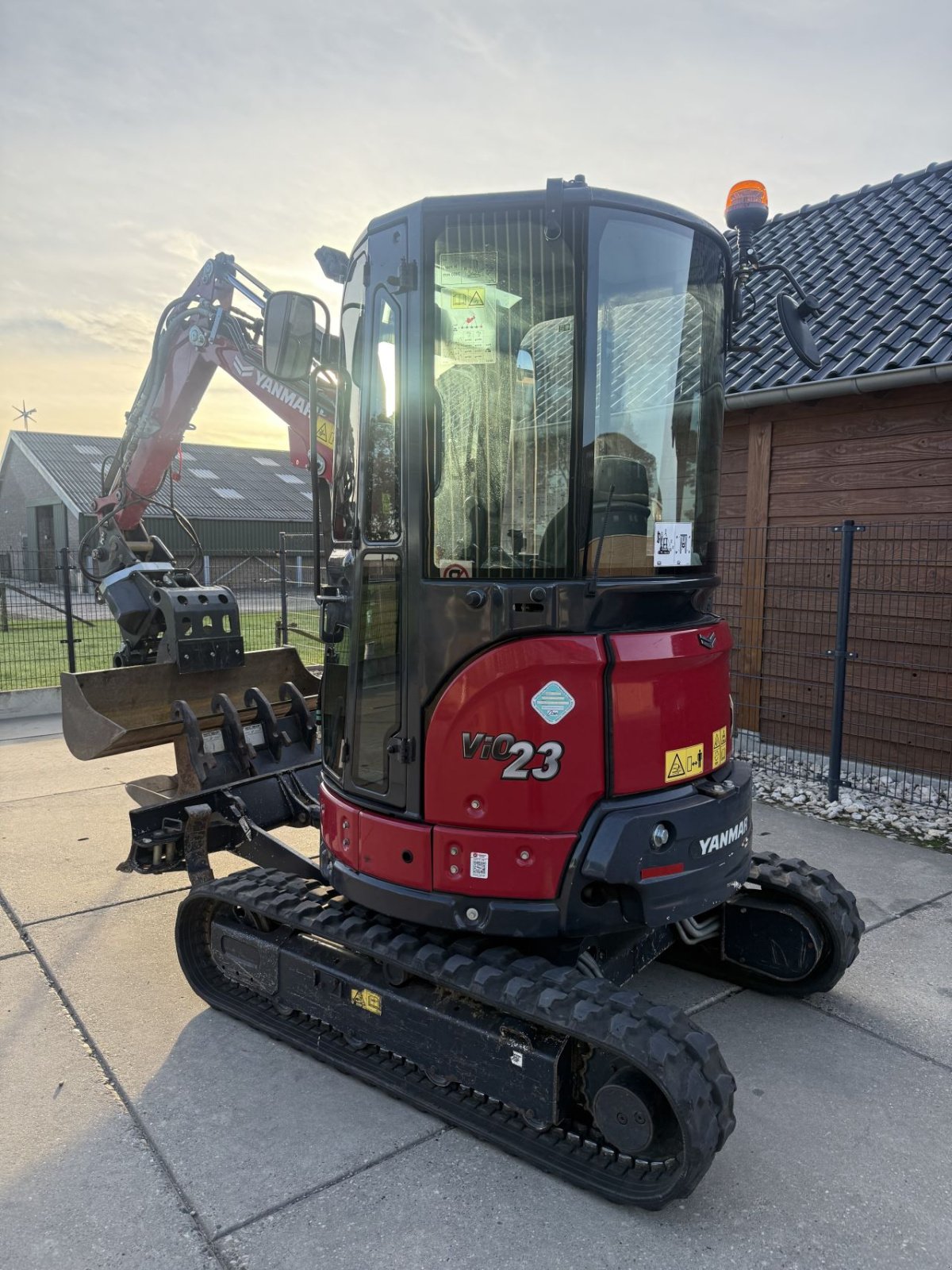 Minibagger del tipo Yanmar 23-6, Gebrauchtmaschine en Wadenoijen (Imagen 3)
