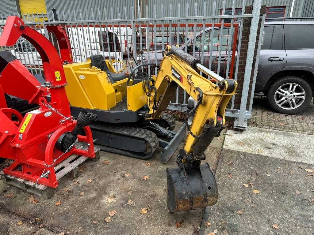 Minibagger от тип Yanmar B 12-1 Gereserveerd, Gebrauchtmaschine в Kockengen (Снимка 10)