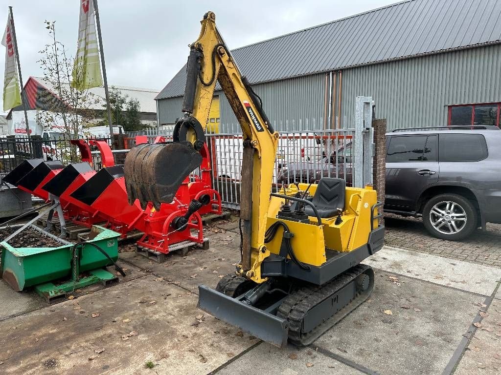 Minibagger от тип Yanmar B 12-1 Gereserveerd, Gebrauchtmaschine в Kockengen (Снимка 3)