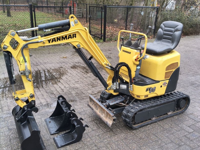 Minibagger del tipo Yanmar Sv 08, Gebrauchtmaschine In Veldhoven (Immagine 1)