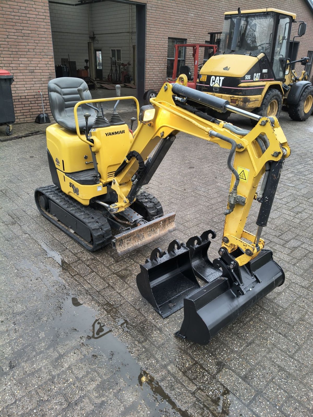Minibagger del tipo Yanmar Sv 08, Gebrauchtmaschine In Veldhoven (Immagine 3)