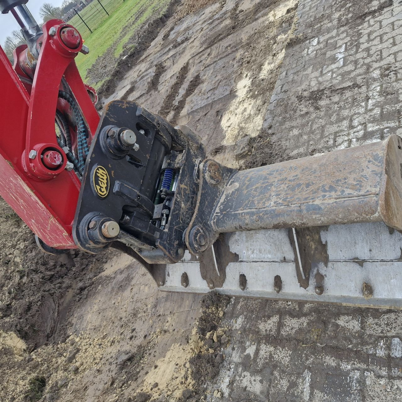 Minibagger Türe ait Yanmar SV 100, Gebrauchtmaschine içinde Daarle (resim 8)