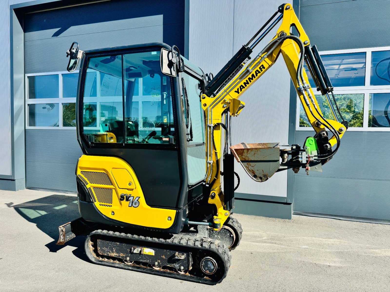 Minibagger des Typs Yanmar SV 16, Gebrauchtmaschine in Falkenstein (Bild 4)