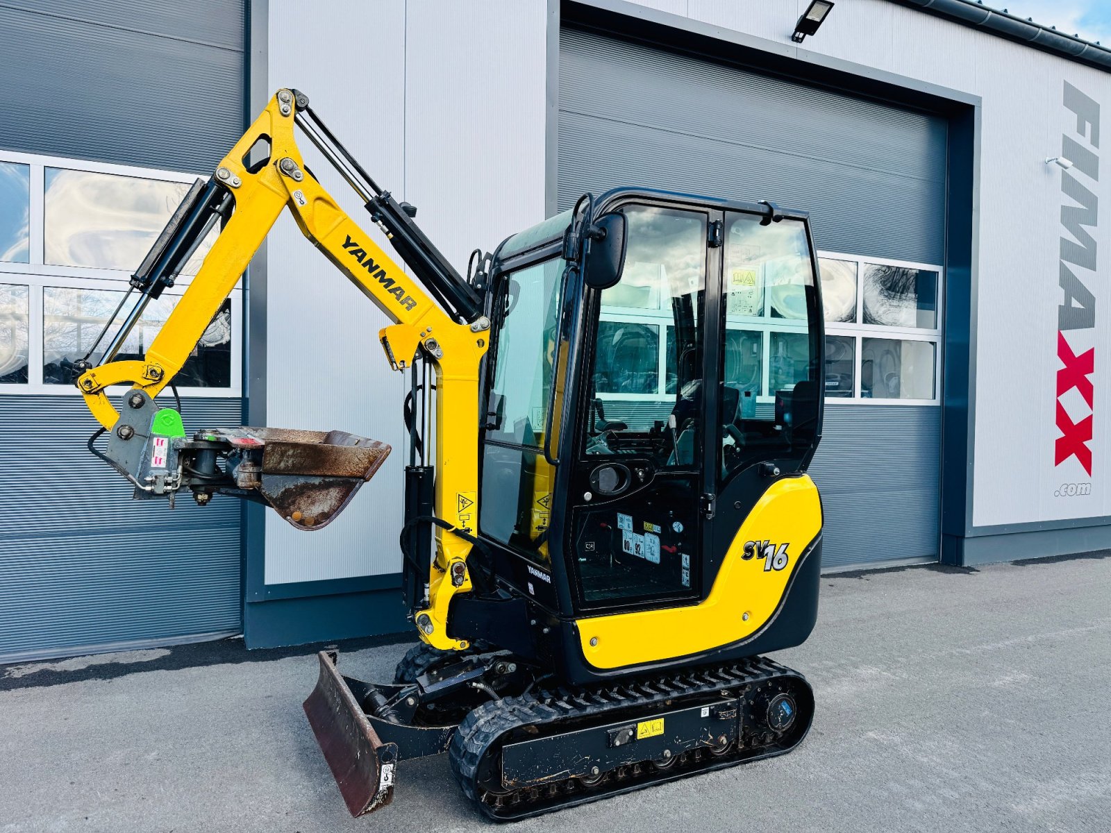 Minibagger типа Yanmar SV 16, Gebrauchtmaschine в Falkenstein (Фотография 1)