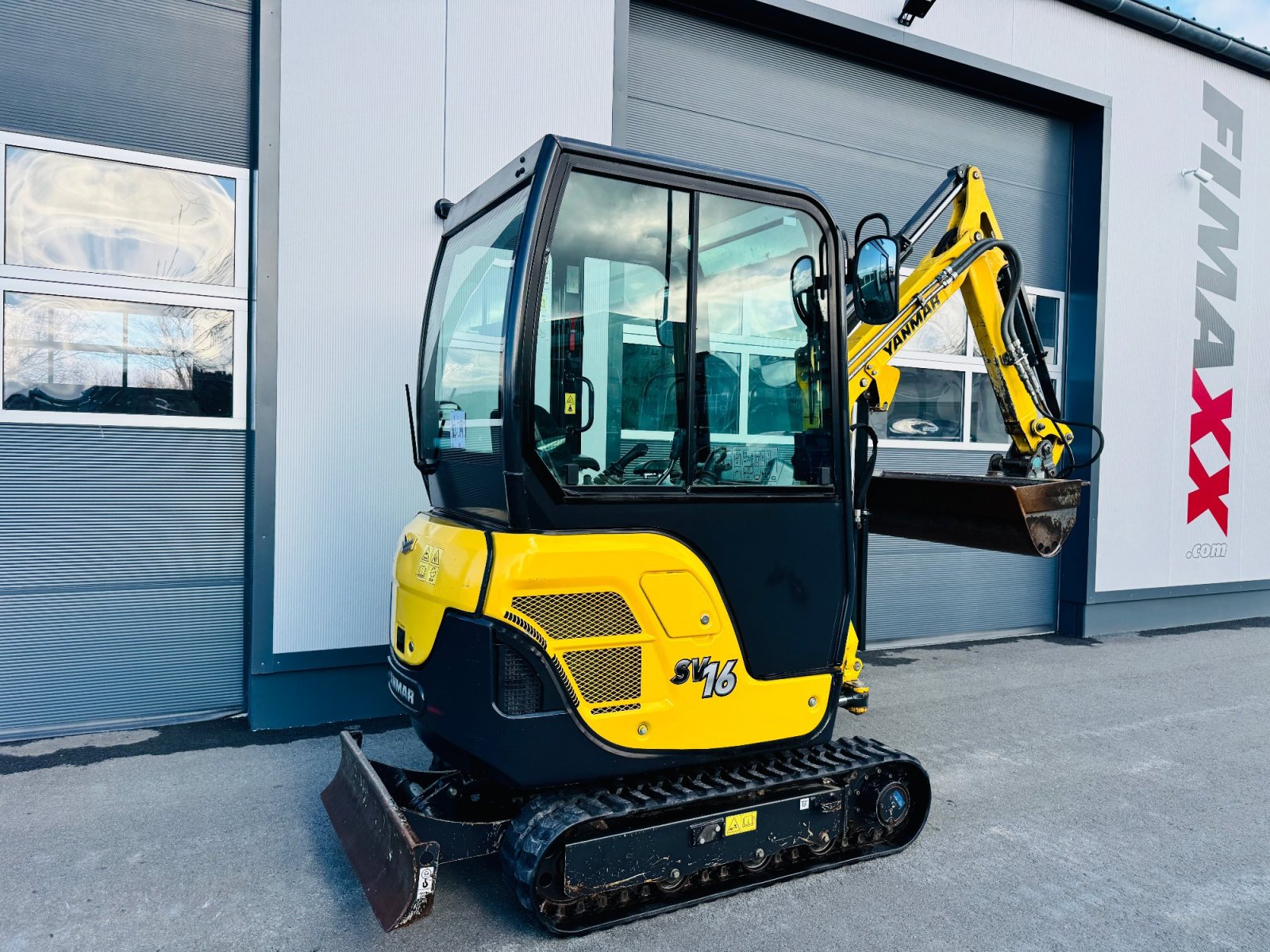 Minibagger типа Yanmar SV 16, Gebrauchtmaschine в Falkenstein (Фотография 4)